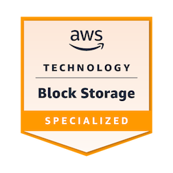 Badge AWS Knowledge Block Storage