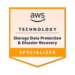 Badge AWS Knowledge Data Protection Disaster Recovery